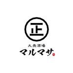 HAREAME (hareame)さんの居酒屋「大衆酒場マルマサ」のロゴへの提案