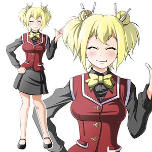 TCDTRT (TCDTRT)さんの美少女キャラクターのデザイン(麻雀アプリアシスタント役)への提案