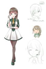 咲上 (renne4649)さんの美少女キャラクターのデザイン(麻雀アプリアシスタント役)への提案