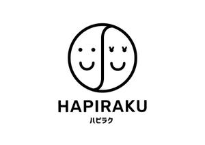Shotaro (shotaro12345)さんのウェディングペーパーアイテム販売サイト「HAPIRAKU」のロゴへの提案