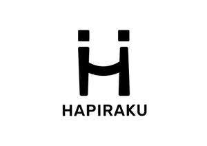 Shotaro (shotaro12345)さんのウェディングペーパーアイテム販売サイト「HAPIRAKU」のロゴへの提案