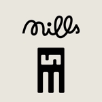 BATHROOMgraphix (katsu56)さんのインテリアブランド、「mills」のロゴ作成への提案