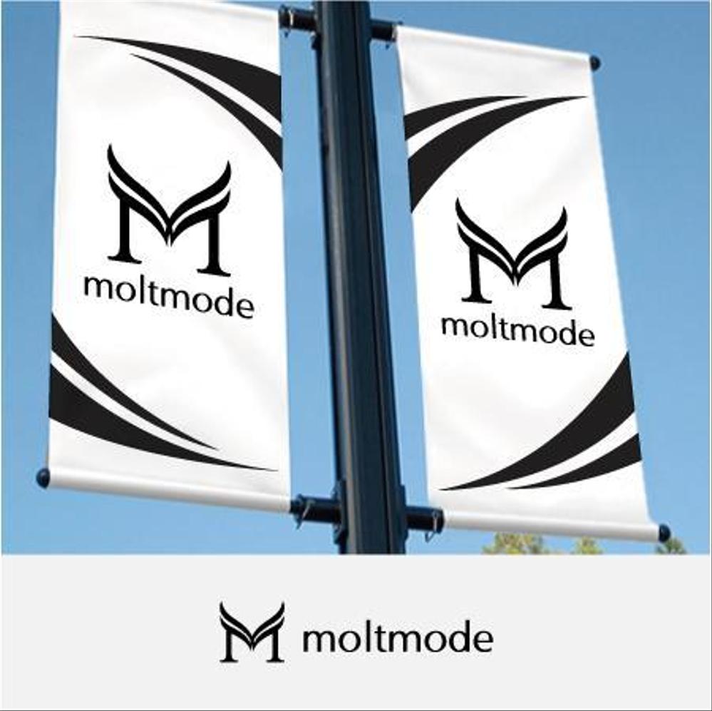 ネイル、マツエクサロン『moltmode』のロゴ