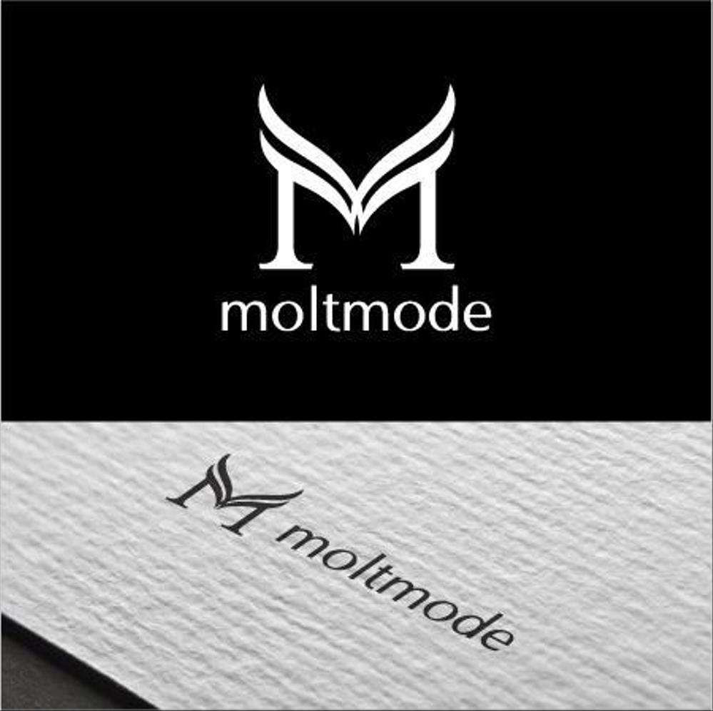 ネイル、マツエクサロン『moltmode』のロゴ