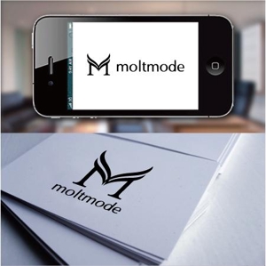 drkigawa (drkigawa)さんのネイル、マツエクサロン『moltmode』のロゴへの提案