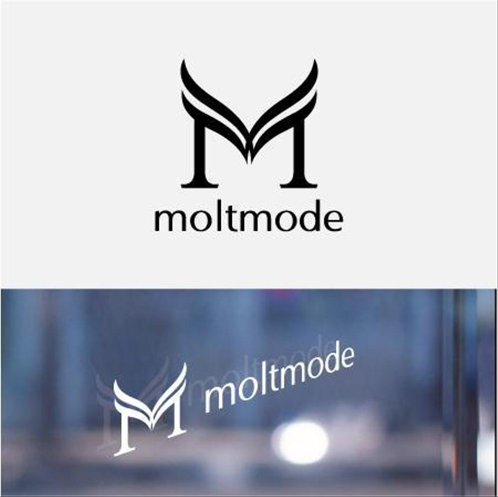 ネイル、マツエクサロン『moltmode』のロゴ