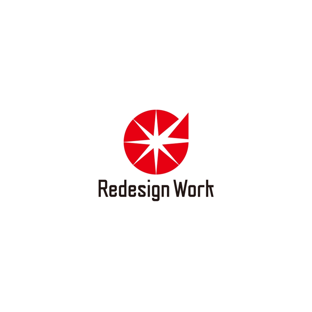働き方改革を支援する会社のロゴ作成