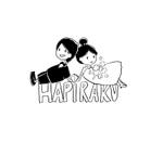 ラウラ　バヨ (Laura_13)さんのウェディングペーパーアイテム販売サイト「HAPIRAKU」のロゴへの提案