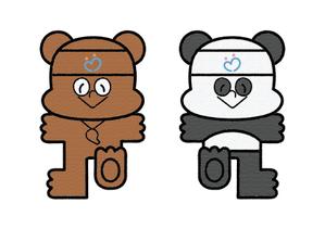 ごー・ほーむ (go_home)さんの精神障害者専門の就労移行支援所「COCOLOBI（ココロビ）」-（パンダorクマ）のキャラクターデザインへの提案