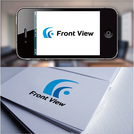 drkigawa (drkigawa)さんのポスティング会社「フロントビュー（Front View）」のロゴへの提案