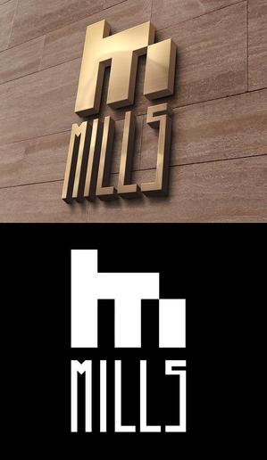 ark-media (ark-media)さんのインテリアブランド、「mills」のロゴ作成への提案