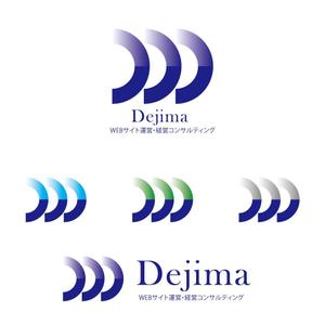 Y-Seto(freekick) (freekick)さんのサイト運営・経営コンサルティング会社「Dejima」のロゴ制作のお願いへの提案