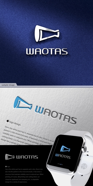 neomasu (neomasu)さんの新規メディア「WAOTAS」ロゴデザインの募集への提案
