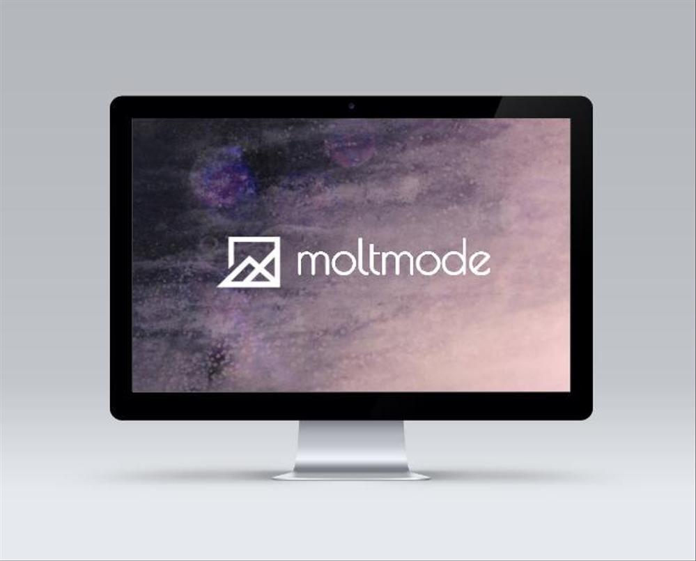 ネイル、マツエクサロン『moltmode』のロゴ