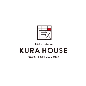 TIHI-TIKI (TIHI-TIKI)さんの家具・インテリアのお店　「KURA　HOUSE」のロゴへの提案