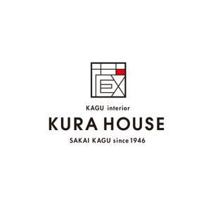 TIHI-TIKI (TIHI-TIKI)さんの家具・インテリアのお店　「KURA　HOUSE」のロゴへの提案