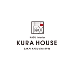 TIHI-TIKI (TIHI-TIKI)さんの家具・インテリアのお店　「KURA　HOUSE」のロゴへの提案