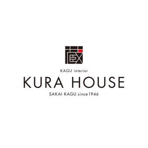 TIHI-TIKI (TIHI-TIKI)さんの家具・インテリアのお店　「KURA　HOUSE」のロゴへの提案