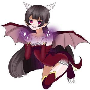 鈴木うどん (Suzukiudon)さんのゲームに登場するモンスターのイラスト(ドラゴン少女)への提案