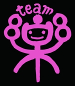 書道家 (fdhk)さんの「Team 楽」のロゴ作成への提案