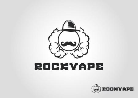 O-tani24 (sorachienakayoshi)さんの電子タバコVAPEのショップ「ROCKVAPE」のロゴへの提案