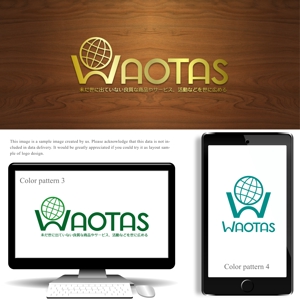 Mizumoto (kmizumoto)さんの新規メディア「WAOTAS」ロゴデザインの募集への提案
