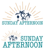 ah_design (ah_design)さんのクラブイベント「SUNDAY AFTERNOON」のロゴへの提案