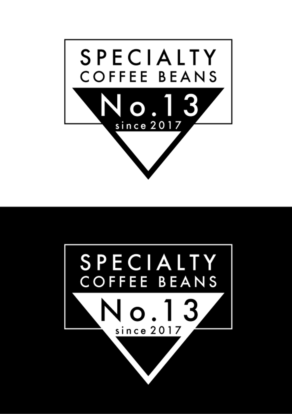 コーヒー豆の袋に張るロゴを作っていただきたい。
