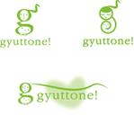 arc design (kanmai)さんのだっこひもの「gyuttone!」のロゴへの提案