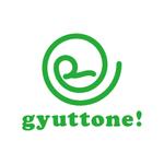 shoki0131 (syozan1359)さんのだっこひもの「gyuttone!」のロゴへの提案