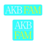 the dog (advance2013)さんのWebサイト「AKB FAM」のロゴデザインの募集への提案