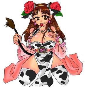 水瀬ちまり ()さんのゲームに登場するモンスターのイラスト(ドラゴン少女)への提案