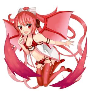 日じり (toga_allan)さんのゲームに登場するモンスターのイラスト(ドラゴン少女)への提案