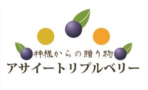 sametさんの「神様からの贈り物　アサイートリプルベリー」のロゴ作成への提案