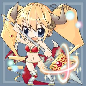 犬野はち (hacho84)さんのゲームに登場するモンスターのイラスト(ドラゴン少女)への提案