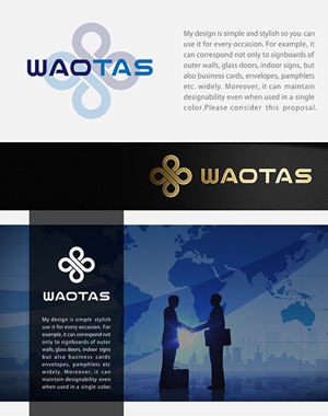 YUSUKE (Yusuke1402)さんの新規メディア「WAOTAS」ロゴデザインの募集への提案