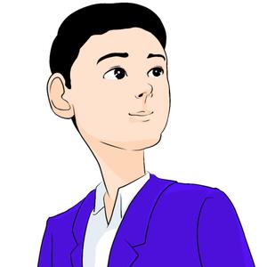 畑山悠 ()さんの仕事のできそうなキャリアウーマン（女性）のイラストと転職を希望する今時ビジネスマン（男性）のイラストへの提案