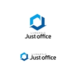 魔法スタジオ (mahou-phot)さんのレンタルオフィス「just office]のロゴ作成への提案