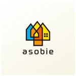 hal523さんの住宅会社　アソビエのロゴ　遊び＋家の造語への提案