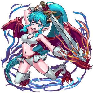 アライユニコ (unicall)さんのゲームに登場するモンスターのイラスト(ドラゴン少女)への提案