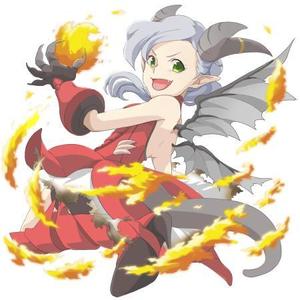 noton ()さんのゲームに登場するモンスターのイラスト(ドラゴン少女)への提案