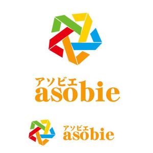 ぽんぽん (haruka322)さんの住宅会社　アソビエのロゴ　遊び＋家の造語への提案