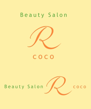 R Design (ryotadesign)さんのエステサロン 「Beauty Salon R coco」の ロゴへの提案
