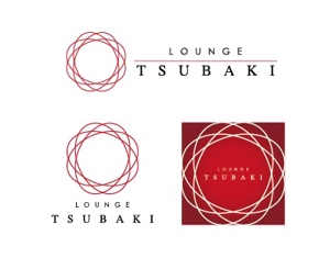 ヘッドディップ (headdip7)さんの「Lounge tsubaki」のロゴ作成への提案