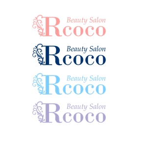 eucalyptus1003さんのエステサロン 「Beauty Salon R coco」の ロゴへの提案