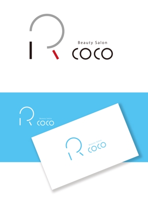 serve2000 (serve2000)さんのエステサロン 「Beauty Salon R coco」の ロゴへの提案