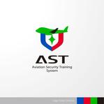 ＊ sa_akutsu ＊ (sa_akutsu)さんの(有)航空保安警備教育システム「AST　Aviation　Security　Training　System」のロゴへの提案
