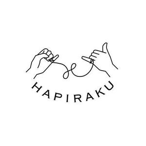 chicca works ()さんのウェディングペーパーアイテム販売サイト「HAPIRAKU」のロゴへの提案