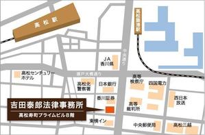  yuna-yuna (yuna-yuna)さんの法律事務所の案内図への提案