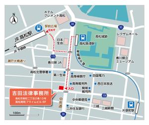 Craft Work (craft_work)さんの法律事務所の案内図への提案
